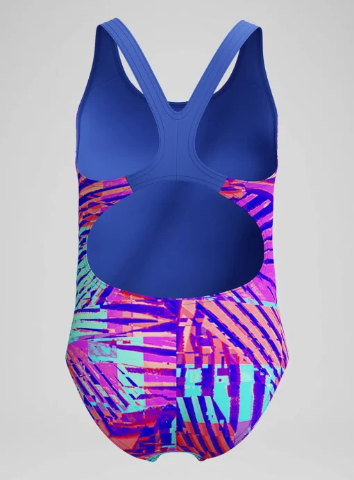 SPEEDO Girls Digital Allover Splashback Swimsuit 15-16 years