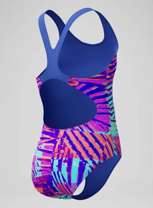SPEEDO Girls Digital Allover Splashback Swimsuit 15-16 years