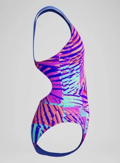 SPEEDO Girls Digital Allover Splashback Swimsuit 15-16 years