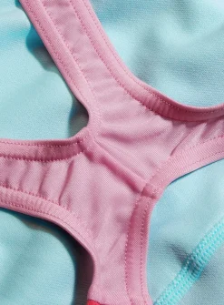SPEEDO Girls Printed Pulseback Swimsuit 5-6 Years