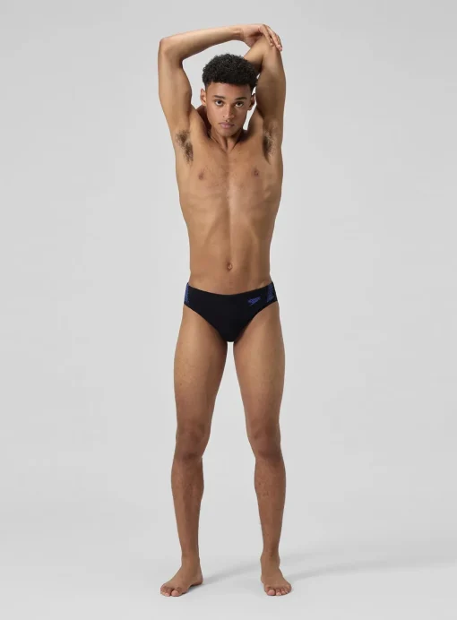 SPEEDO Mens Hyperboom Splice Swim Briefs 40