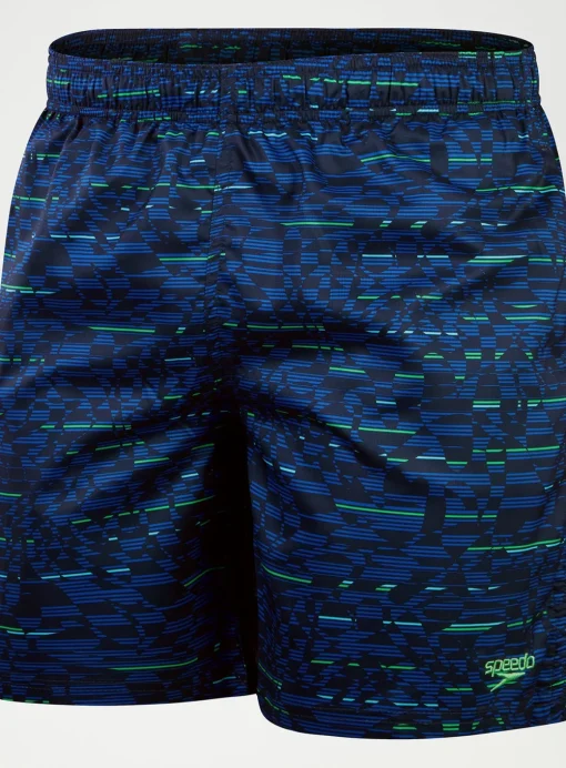 SPEEDO Mens XPRESS LITE Allover 18" Swim Shorts L
