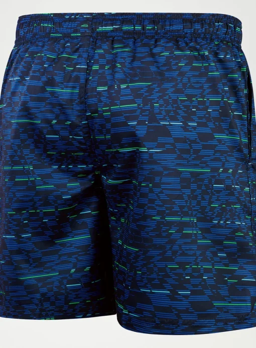 SPEEDO Mens XPRESS LITE Allover 18" Swim Shorts L