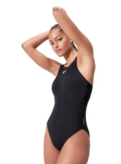 SPEEDO Womens End+ V Back Swimsuit 18