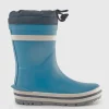 START-RITE Big Puddle Blue Tie Top Cosy Wellies 13 Infant