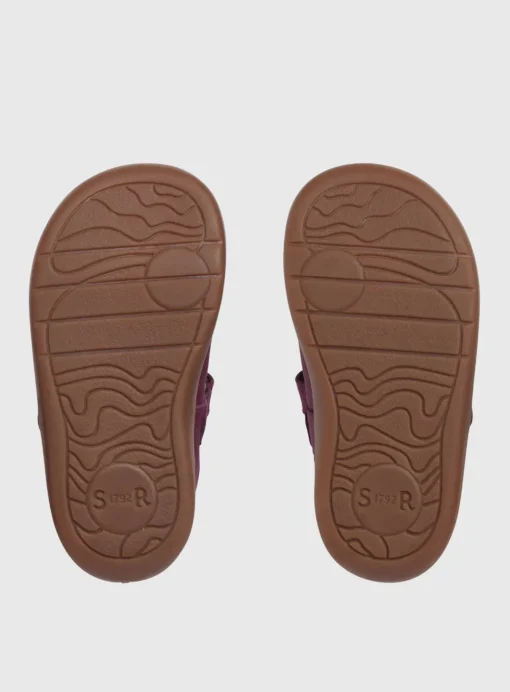 START-RITE Fairy Tale Plum Leather Pre School Shoes 4.5 Infant