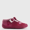 START-RITE Little Paws Red Soft Leather Pre Walker Shoes 3.5 Infant
