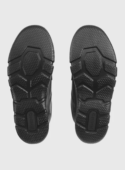 START-RITE Rhino Warrior Black Leather Rip Tape School Shoes 2