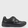 START-RITE Rocket Black Leather Tough School Shoes 1