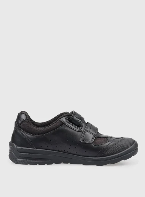 START-RITE Rocket Black Leather Tough School Shoes 1