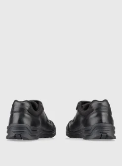 START-RITE Rocket Black Leather Tough School Shoes 1