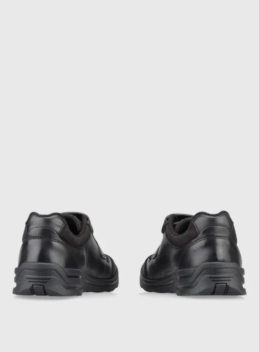 START-RITE Rocket Black Leather Tough School Shoes 1