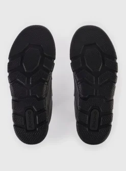 START-RITE Trooper Black Leather Rip Tape School Shoes 4