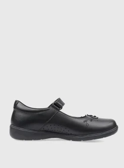 START-RITE Wish Black Leather Mary Jane School Shoes 10 Infant