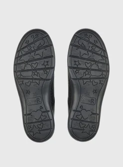 START-RITE Wish Black Leather Mary Jane School Shoes 10 Infant