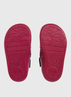 START-RITE Wonderland Cherry Red Patent Leather Zip Up First Chelsea Boots 4.5 Infant