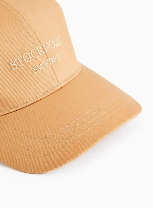 Stockholm Sweden Logo Neutral Cap One Size