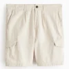 Stone Cargo Linen Shorts 42