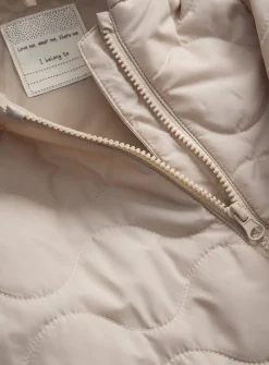 Stone Quilted Pramsuit 18-24 months
