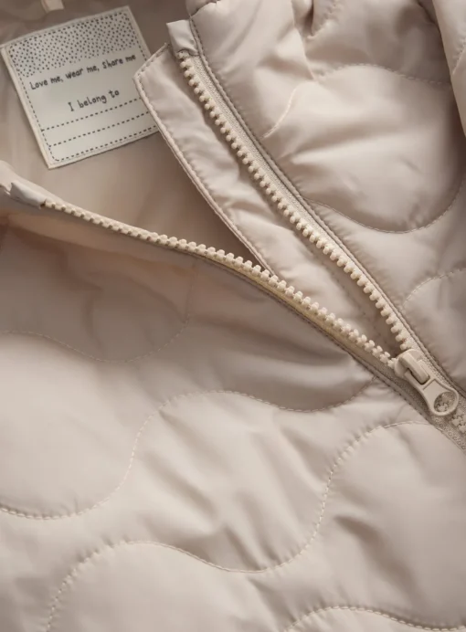 Stone Quilted Pramsuit 18-24 months