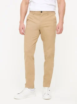 Stone Skinny Fit Chino Trousers 40R