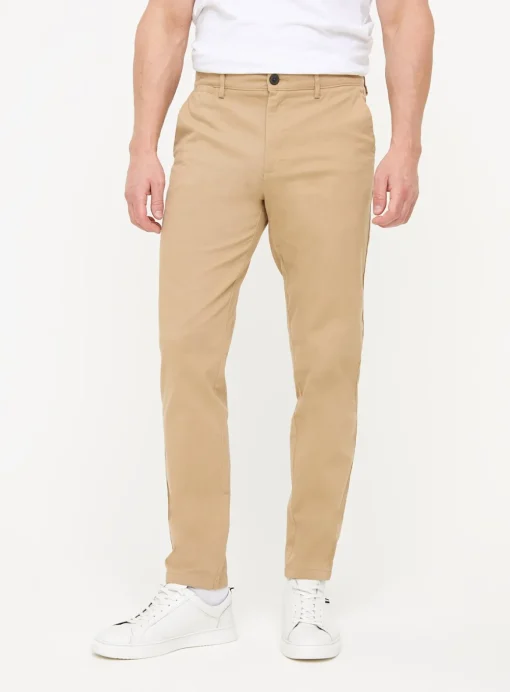 Stone Skinny Fit Chino Trousers 40R