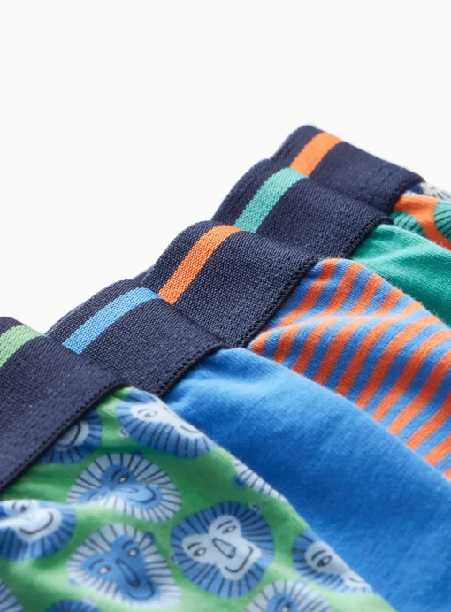 Stripe & Animal Print Trunks 5 Pack 4-5 years