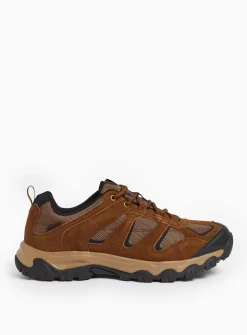 Suede Detail Water Resistant Hiker Trainers 9