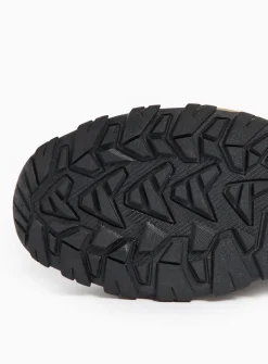 Suede Detail Water Resistant Hiker Trainers 9
