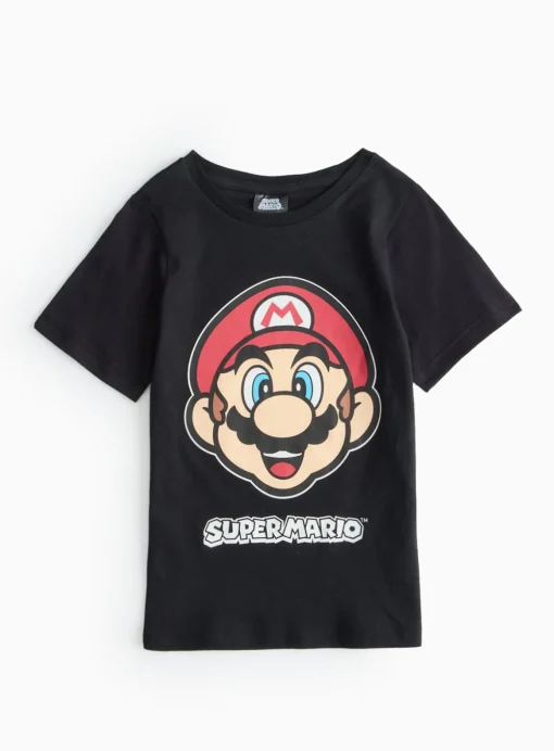 Super Mario Graphic Print T-Shirt 5 years