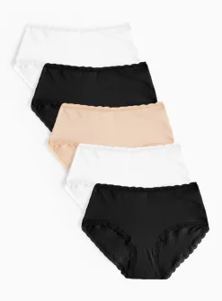 Super Soft Modal Blend Knickers 5 Pack 20