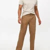 Tan Straight Leg Utility Trousers 34S