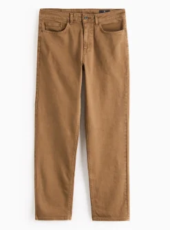 Tan Garment Dye Denim Jeans 44R