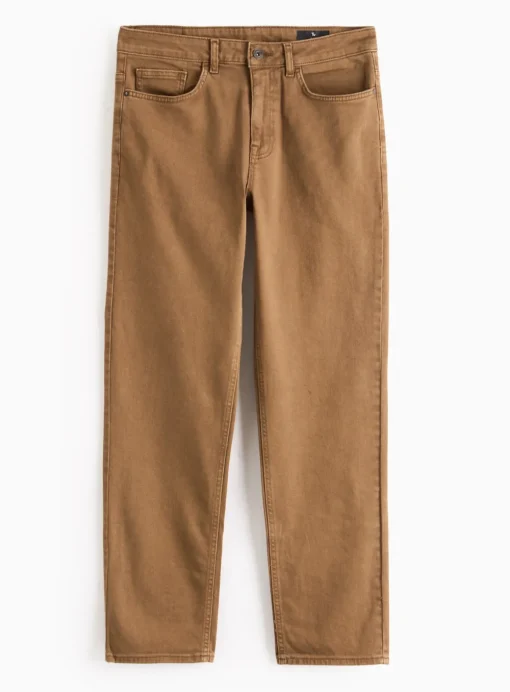 Tan Garment Dye Denim Jeans 44R