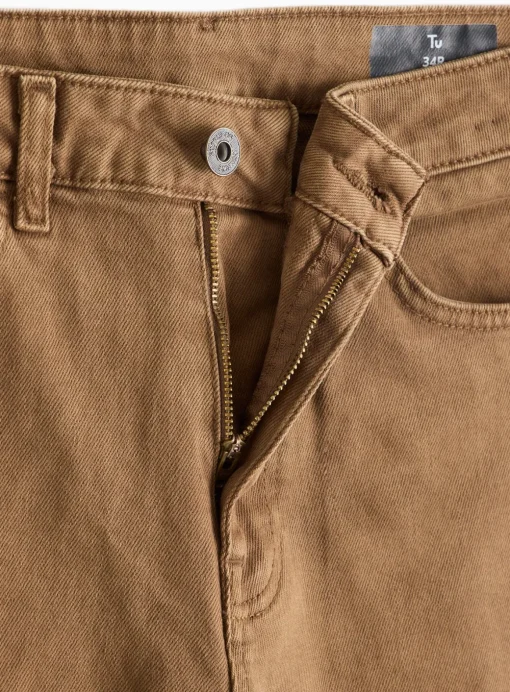Tan Garment Dye Denim Jeans 44R