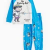 The Highway Rat Blue Printed Pyjamas 1-2 years