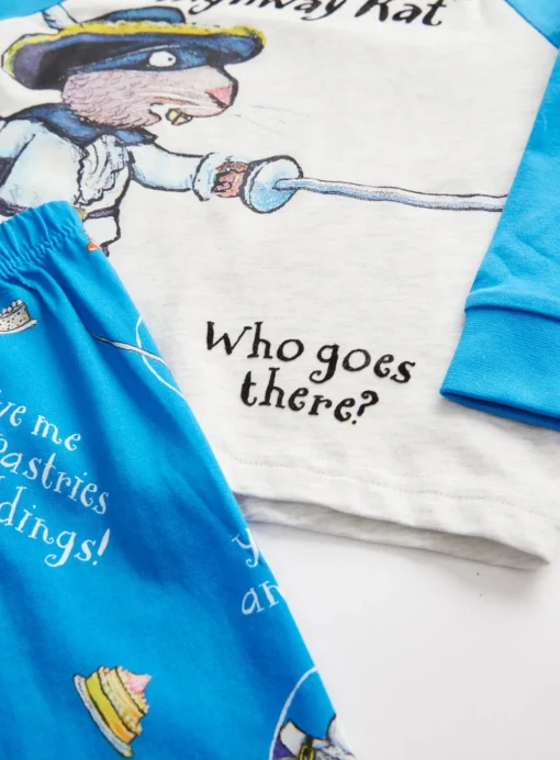 The Highway Rat Blue Printed Pyjamas 1-2 years