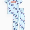 Thomas The Tank Engine Print Blue Pyjamas 1-2 years