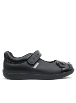 ToeZone® Black Cat Toe Shoes 9 Infant