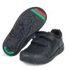 ToeZone® Black Dinosaur Shoes 10 Infant