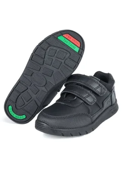 ToeZone Black Smart Trainers 9 Infant
