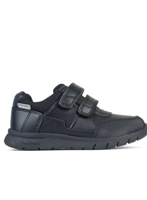ToeZone Black Smart Trainers 9 Infant