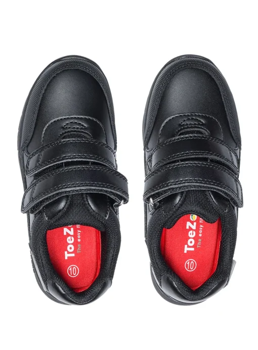 ToeZone Black Smart Trainers 9 Infant