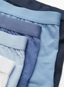 Tonal Blue Trunks 5 Pack 5-6 years