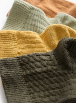 Tonal Ribbed Socks 4 Pack 1-6 months