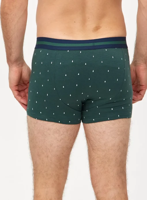 Trees & Stripe Printed Trunks 3 Pack XS