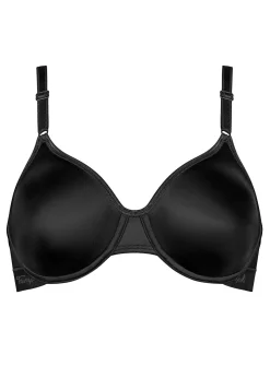 TRIUMPH Black Micro Fun Underwired Bra 34D