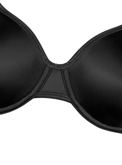 TRIUMPH Black Micro Fun Underwired Bra 34D