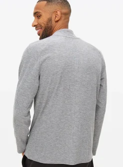 Tu Active Grey Zip-Through Top L