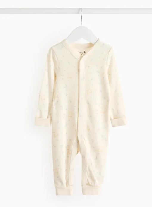 Tu Grow With Me First Eid Print Sleepsuit Up to 3 mths